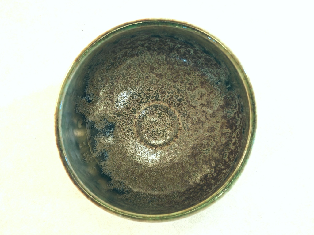 Matchaschale Oribe Nagashi