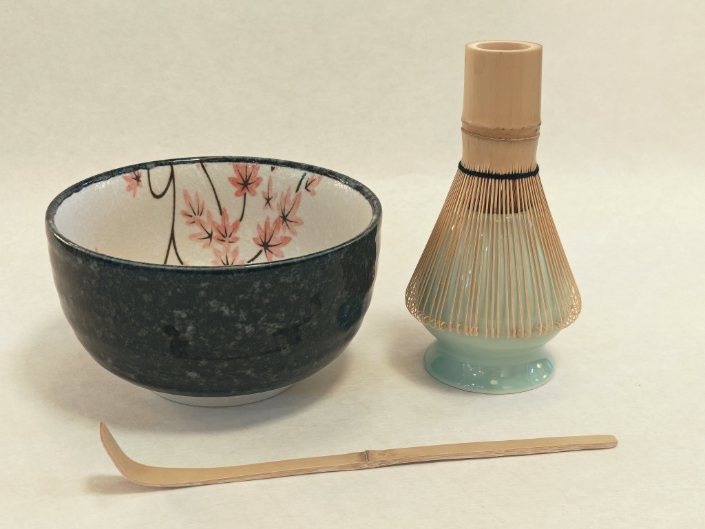Matcha Set Ahornblatt 4-teilig