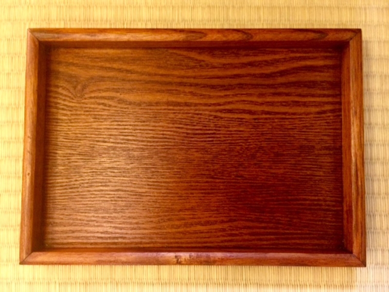 Tablett Holz natur 18 cm x 26 cm