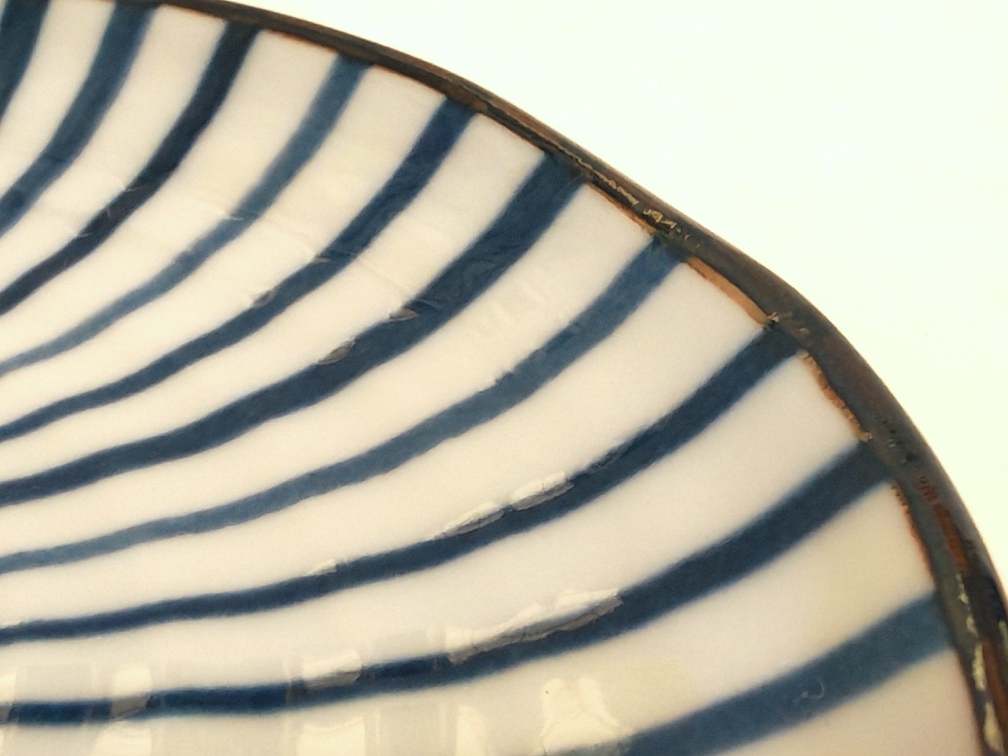 Teller "Blauer Strahl"