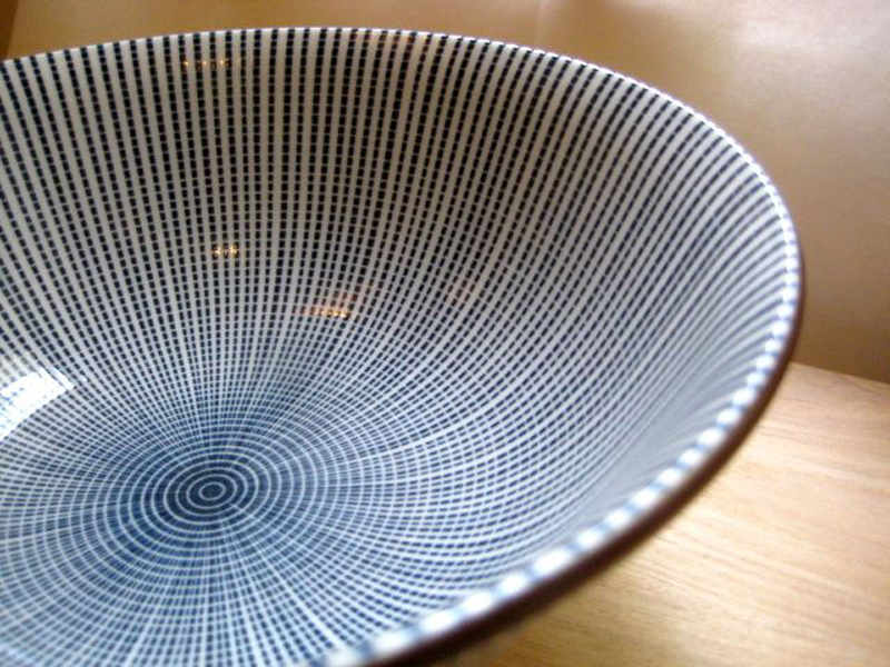 Ramen-schale "Blaustrich" ø 21 cm x H 8,5 cm