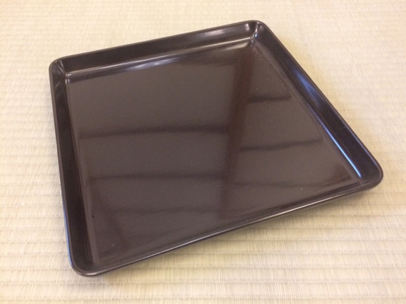 Lacktablett schwarz