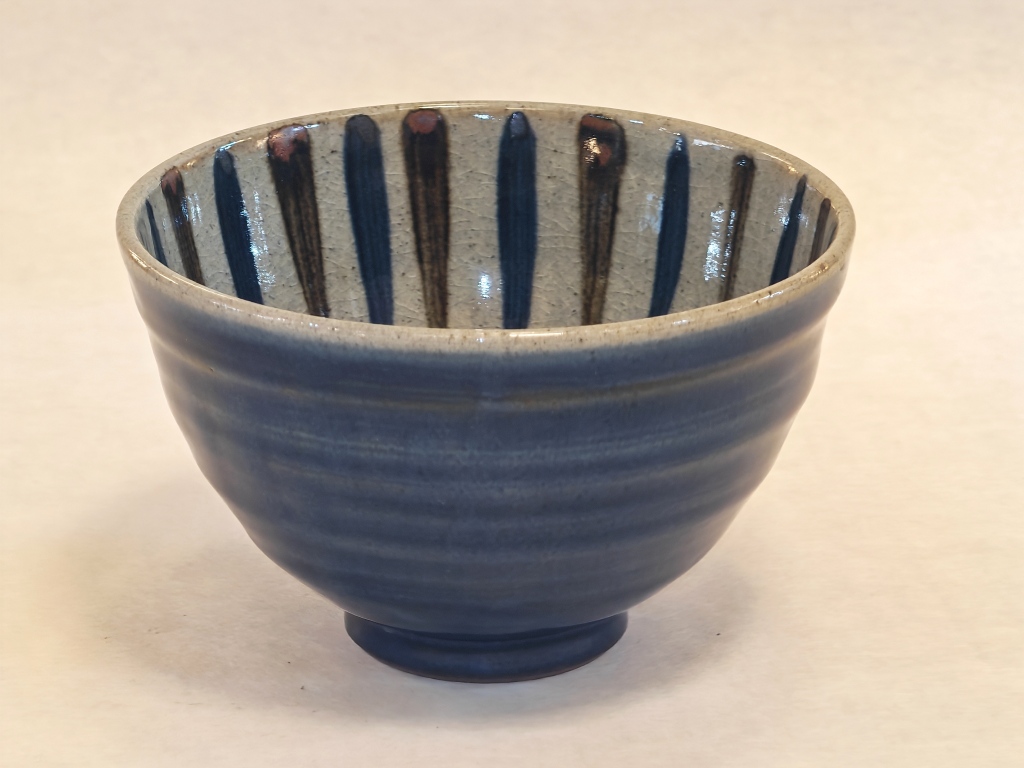 Keramik Schale blau