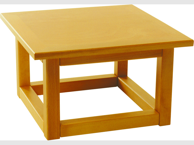 Tisch natur 50 cm x 50 cm x 30 cm