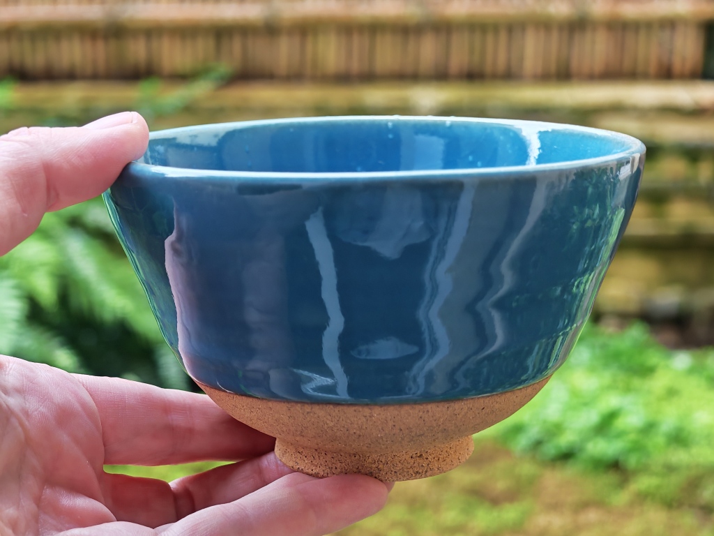 Matcha Schale türkis