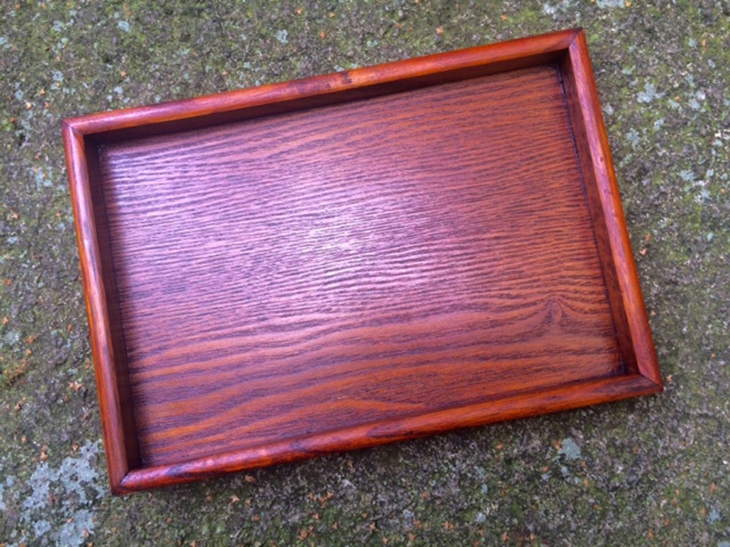 Tablett Holz natur 18 cm x 26 cm