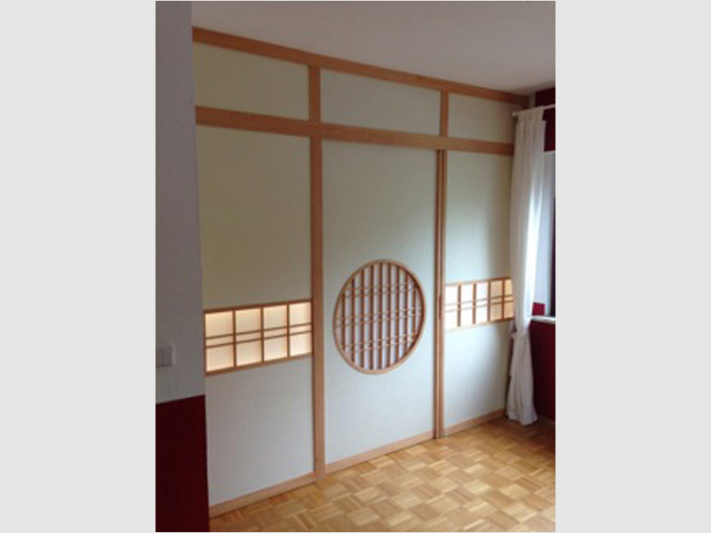 Shoji-Schrank-44 mit Fusuma