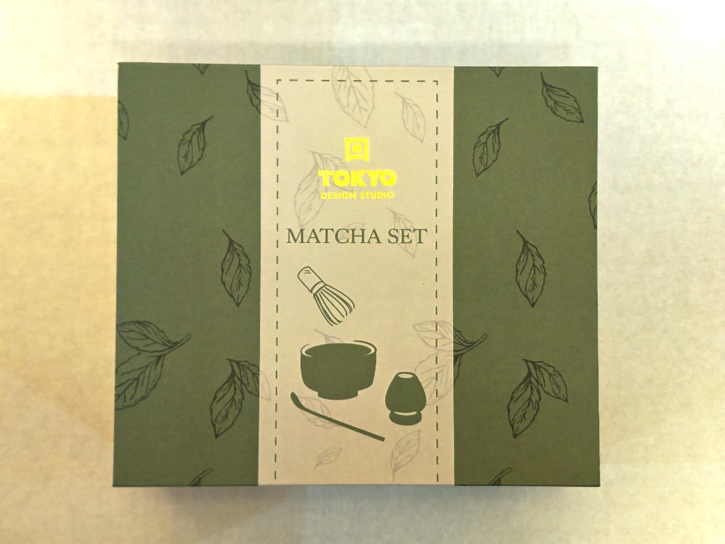 Matchaset 4 teilig mit Katakuchi aus Glas