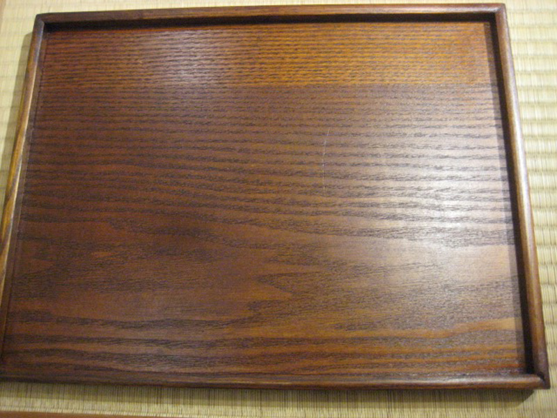 Tablett Holz natur 30 cm x 39 cm