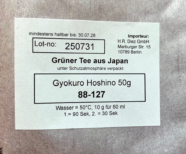 Gyokuro Hoshino 50g