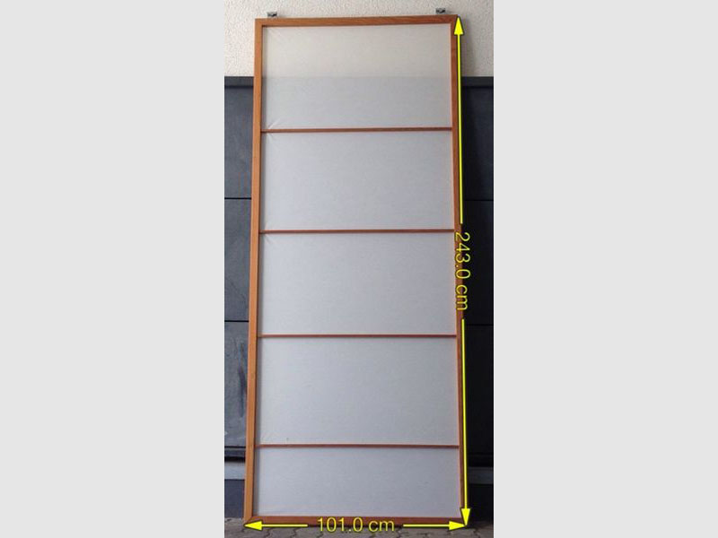 Lager-Shoji  Natur 242,5cm H x 101cm B