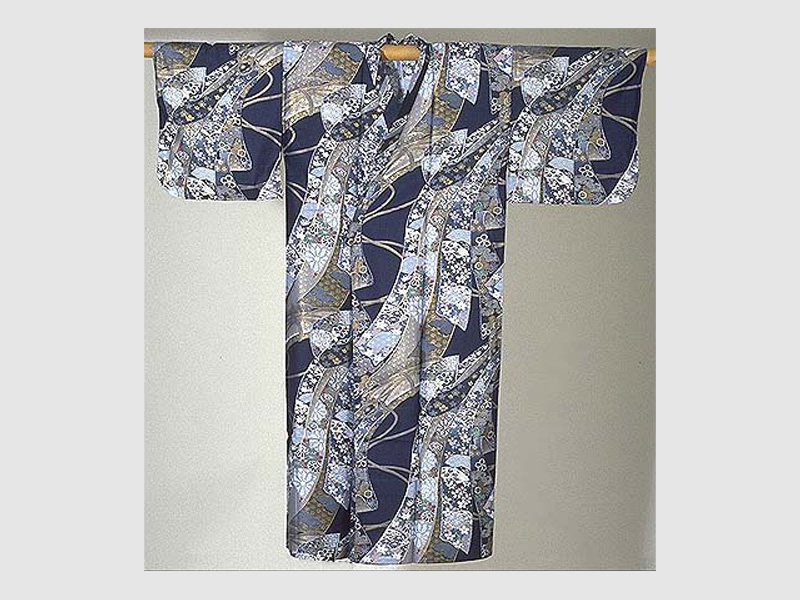 Kimono Ribbon blau