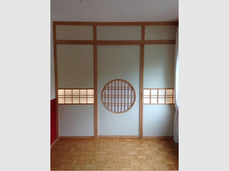 Shoji-Schrank-44 mit Fusuma