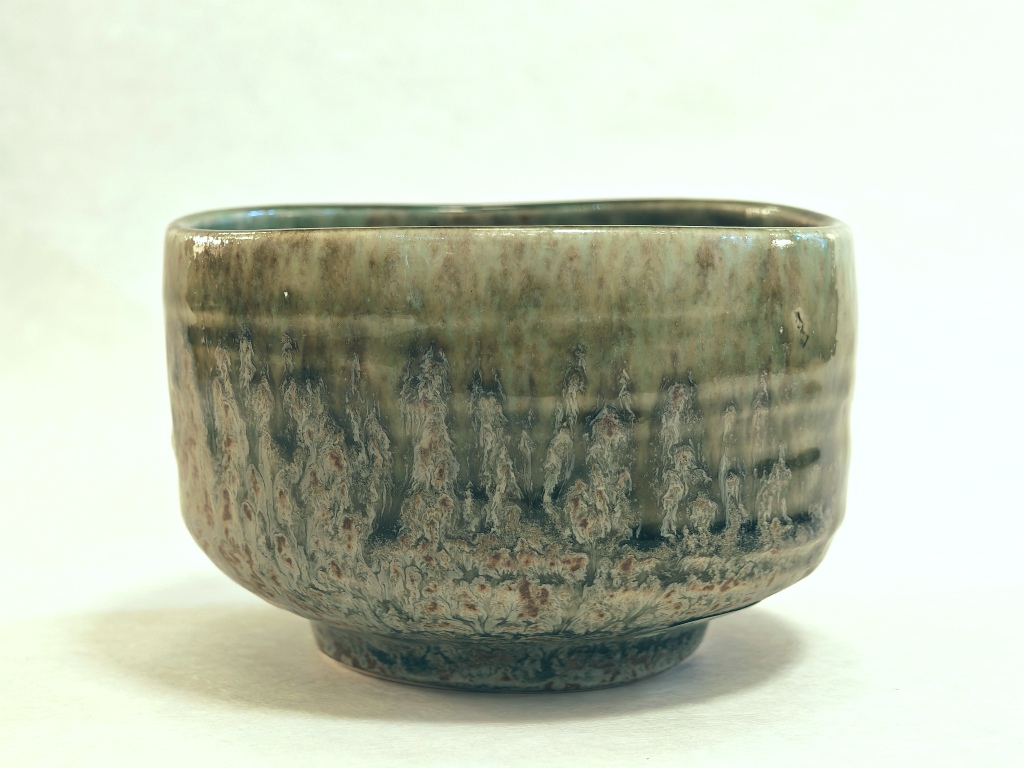 Matchaschale Oribe Nagashi