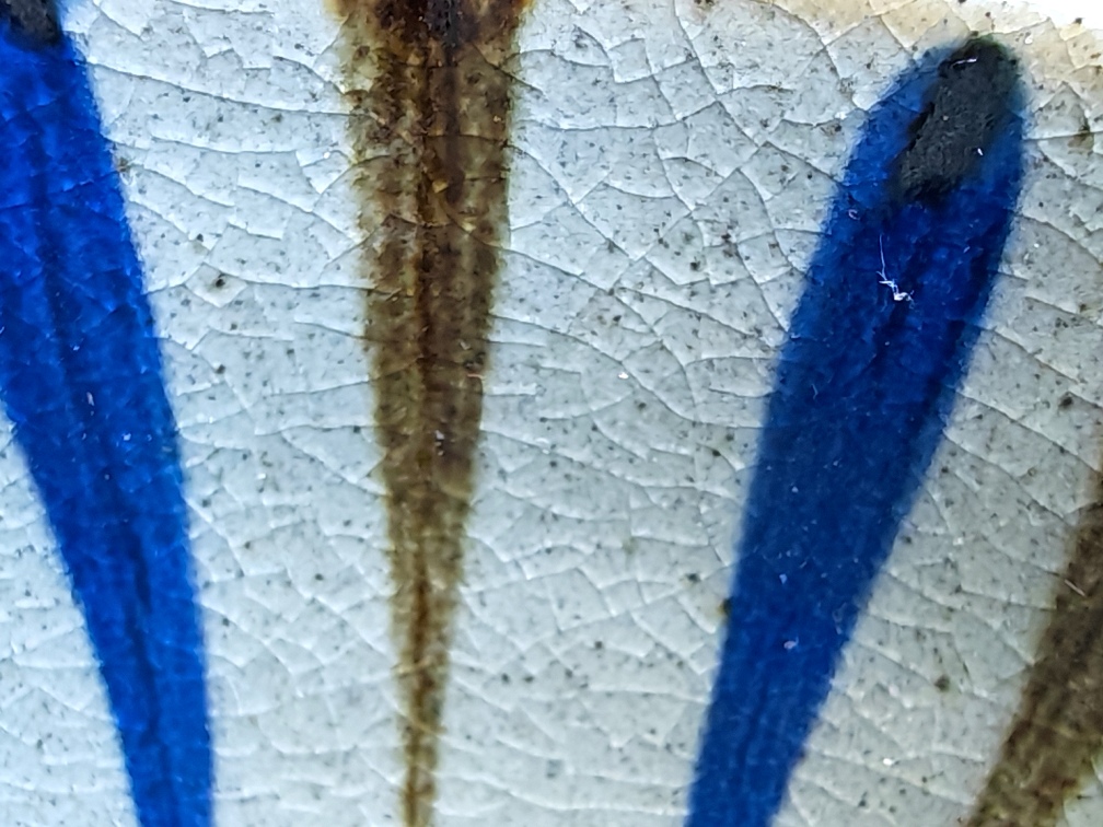 Keramik Schale blau