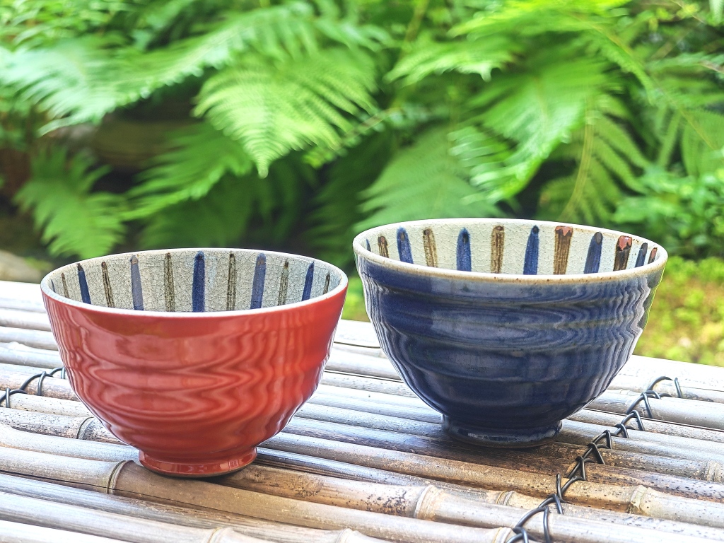 Keramik Schale blau