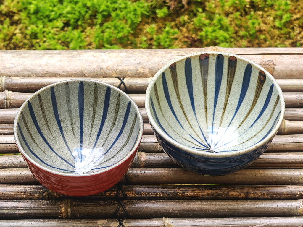 Keramik Schale blau