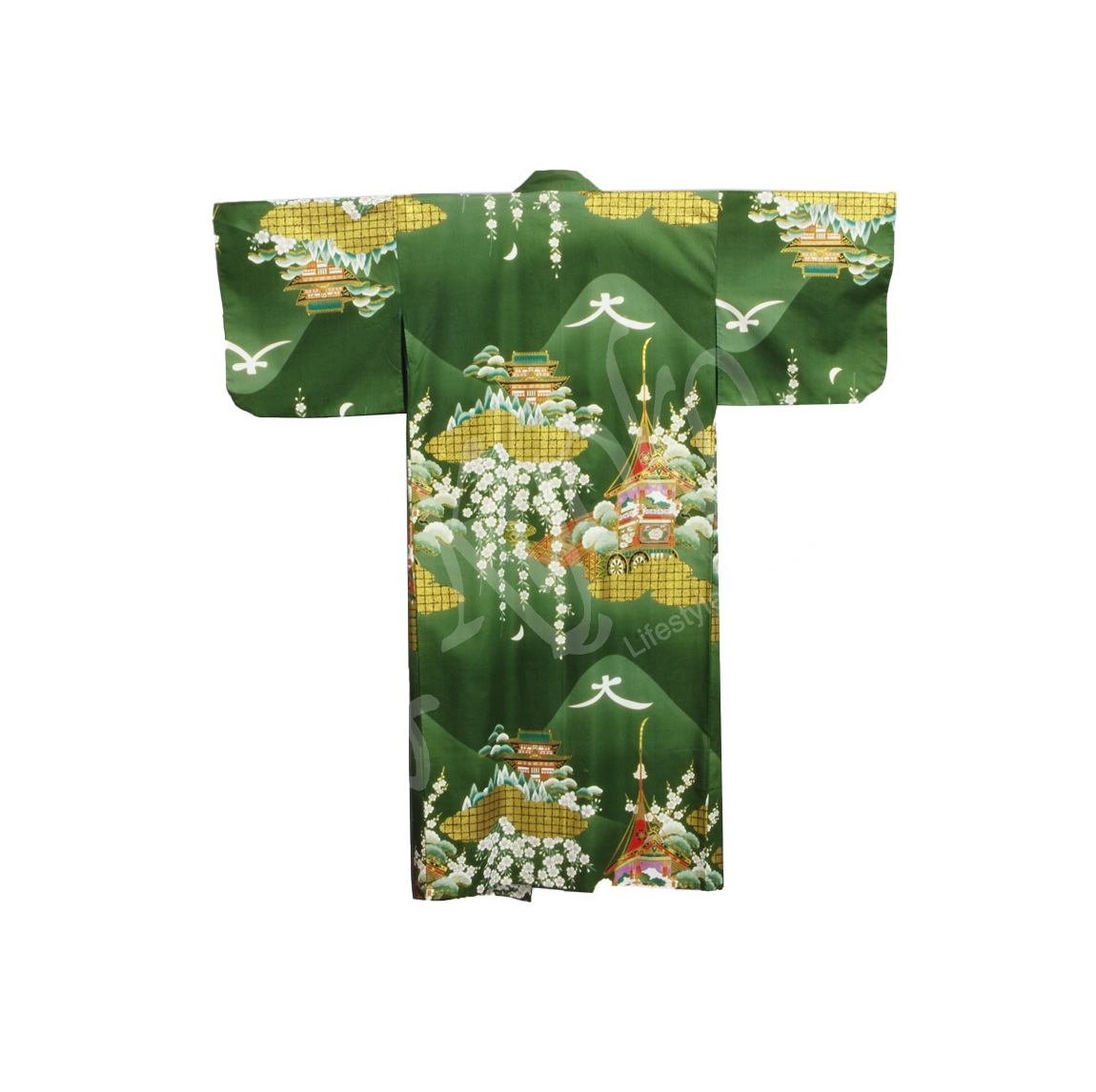 Kimono Daimonji grün