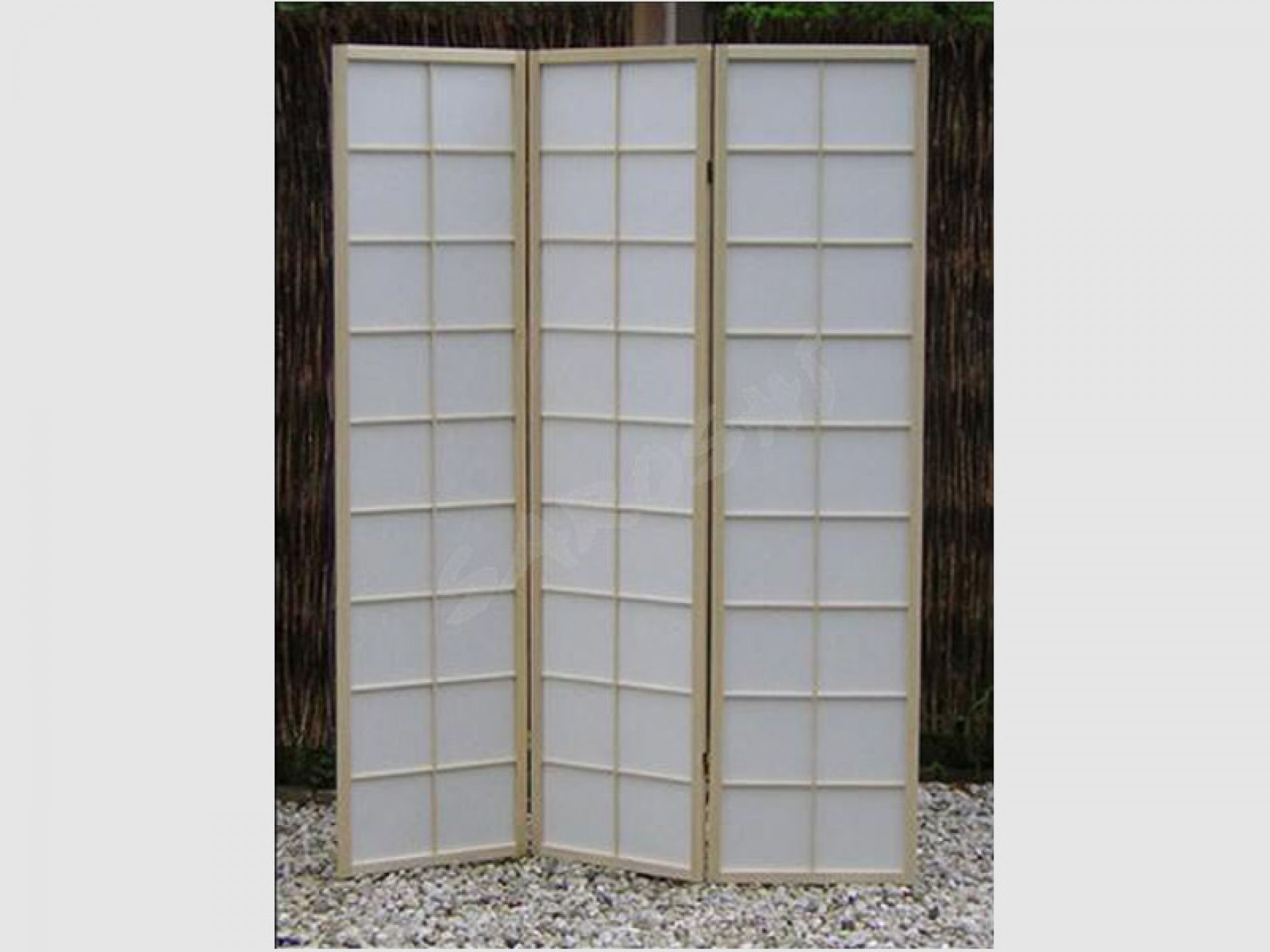 Saroshi Paravent 4tlg. natur 180 cm Höhe